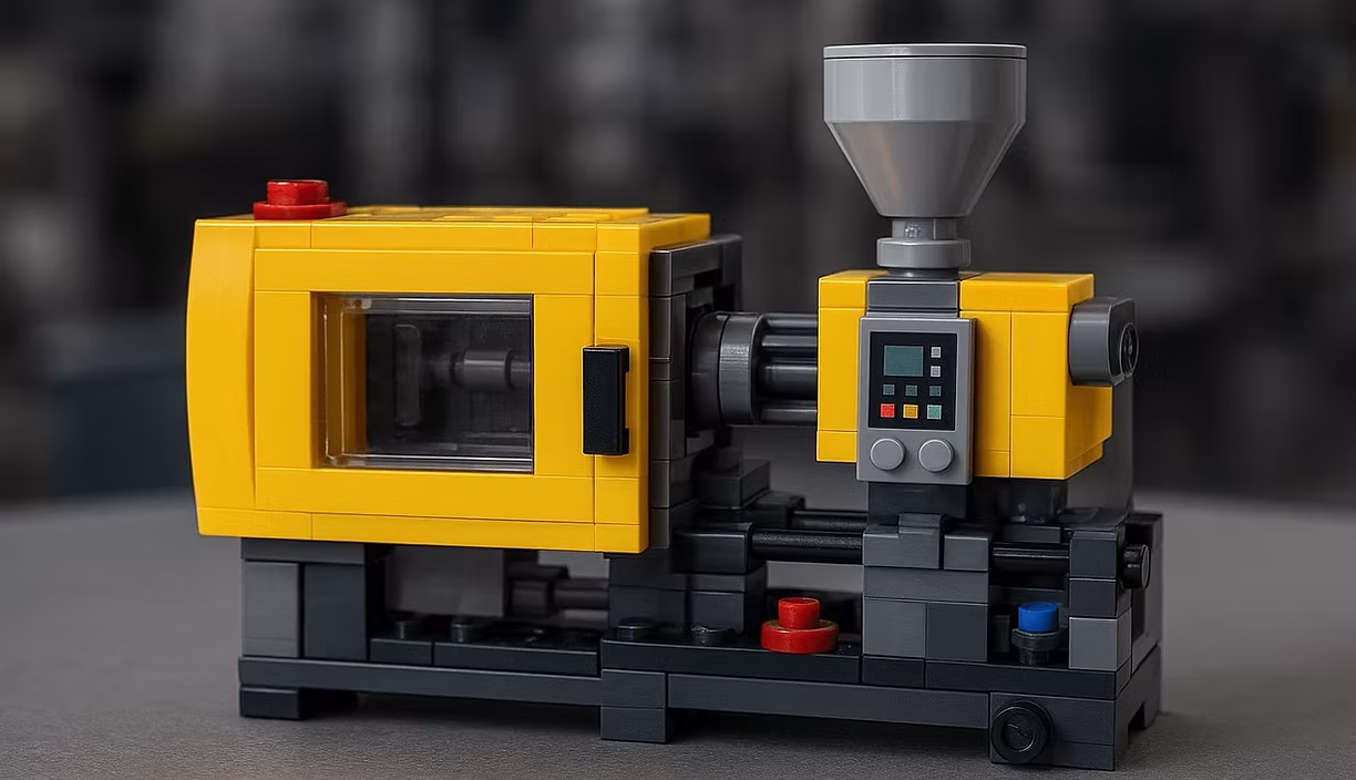 Spritzgussmaschine — Penny Bricks BrickFactory